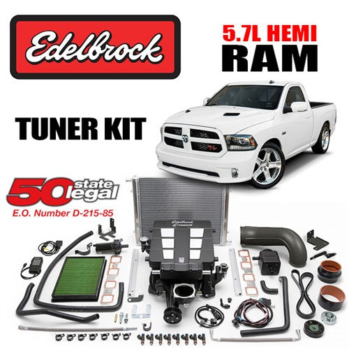 2009-2014 Dodge RAM 5.7L HEMI Supercharger Complete Kit by Edelbrock